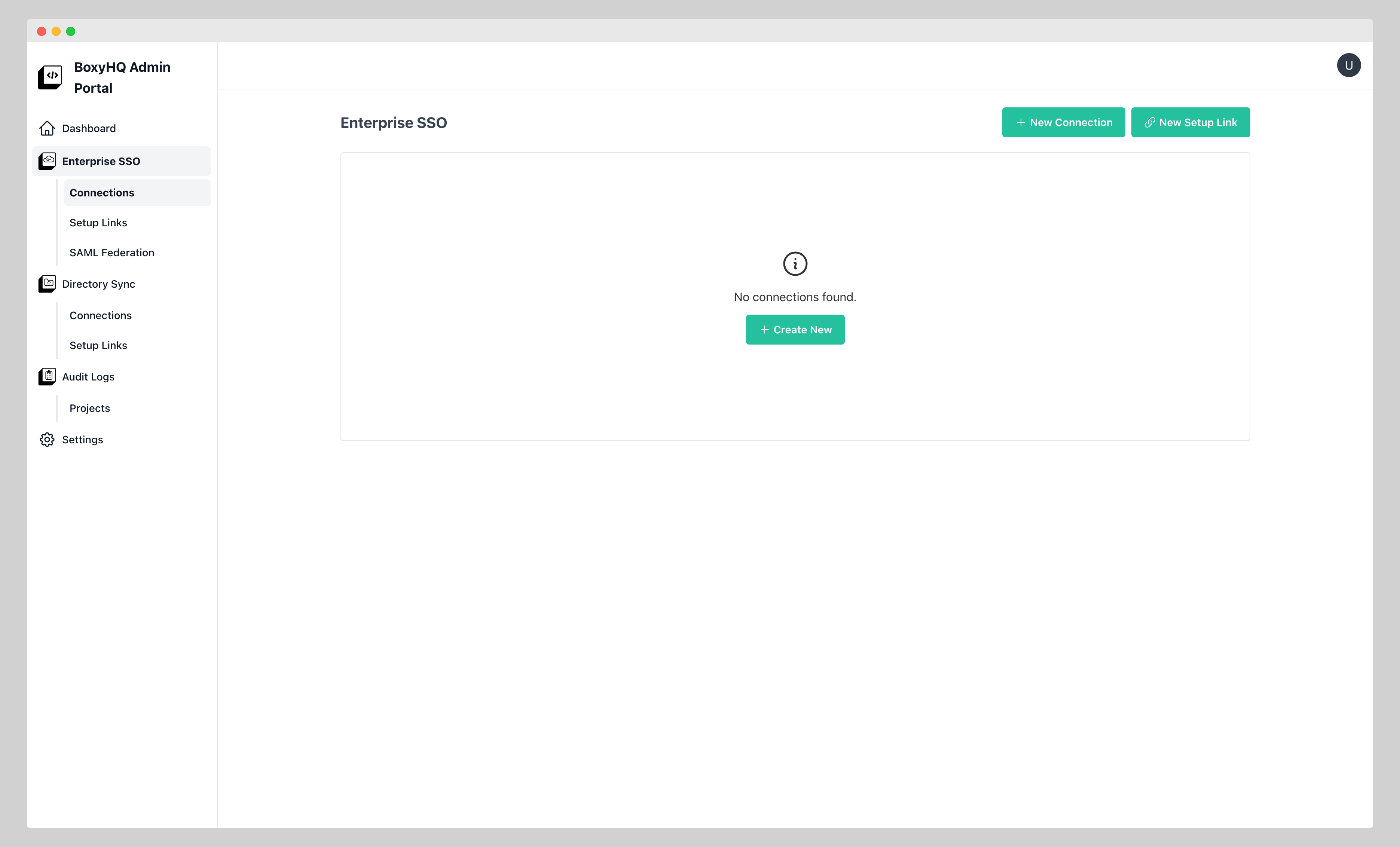 connections page